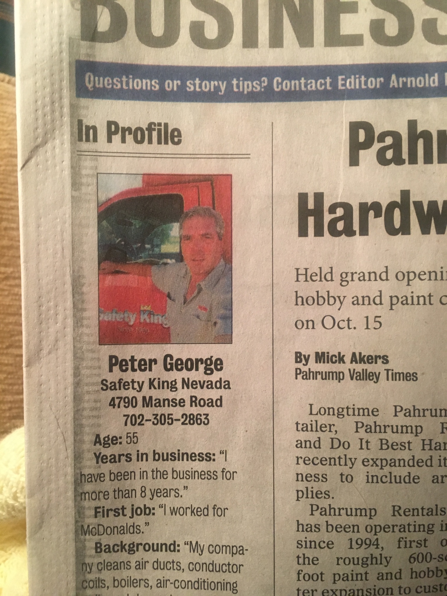 Safety King Nevada Business Profile Safety King, Inc.